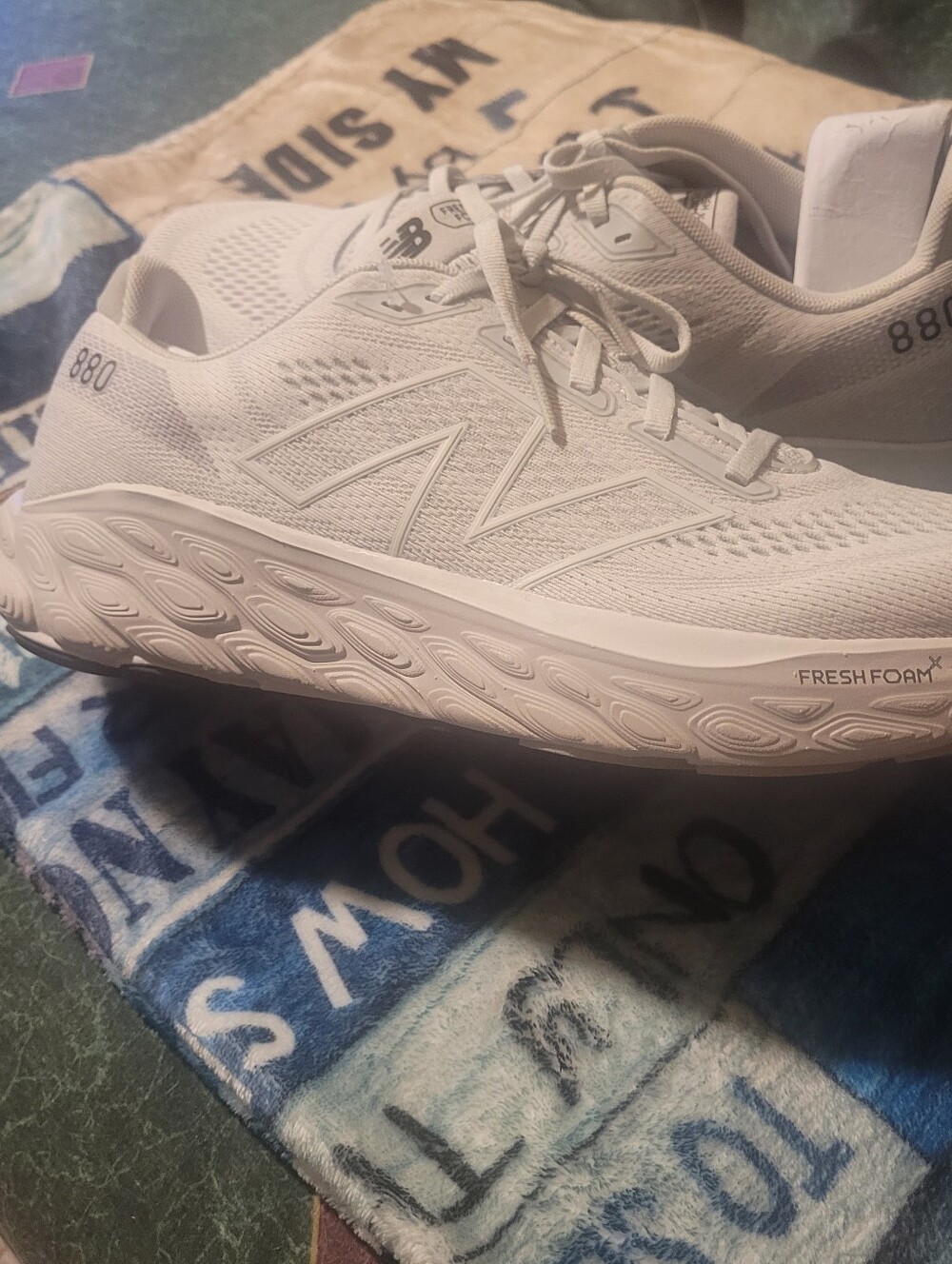 NWT New Balance Men's 880 Fresh Foam Running Shoes - White